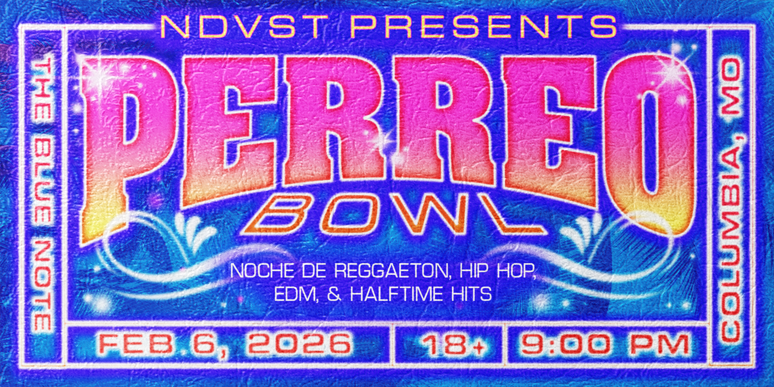 PERREO BOWL at The Blue Note on February 6, 2026