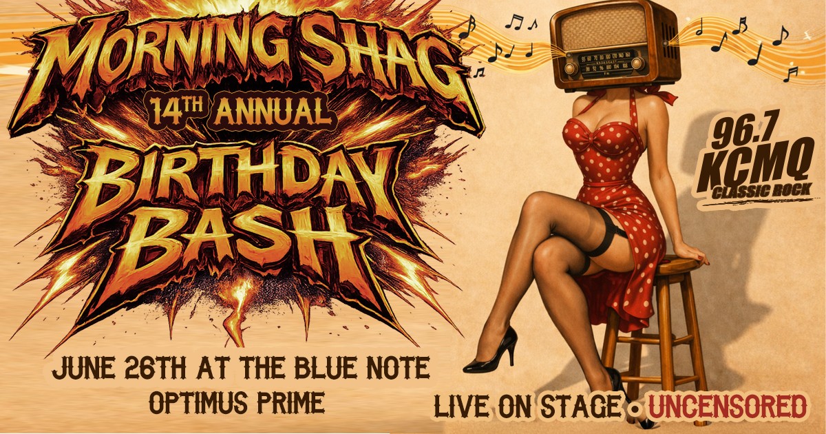 KCMQ’s Morning Shag Birthday Bash at The Blue Note on June 26, 2026